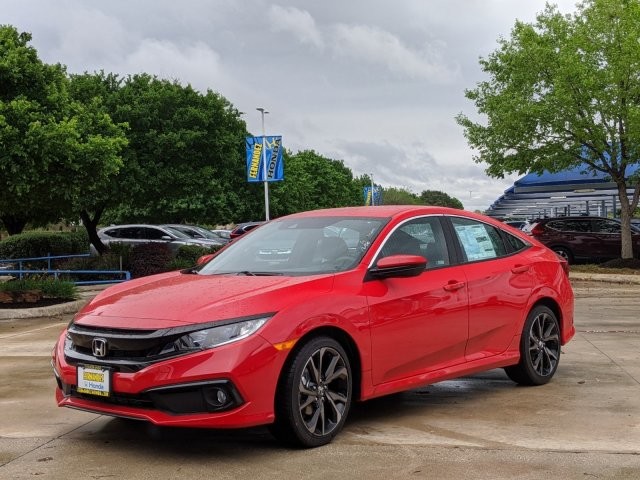 New 2020 Honda Civic Sedan Sport 4dr Car in San Antonio # ...